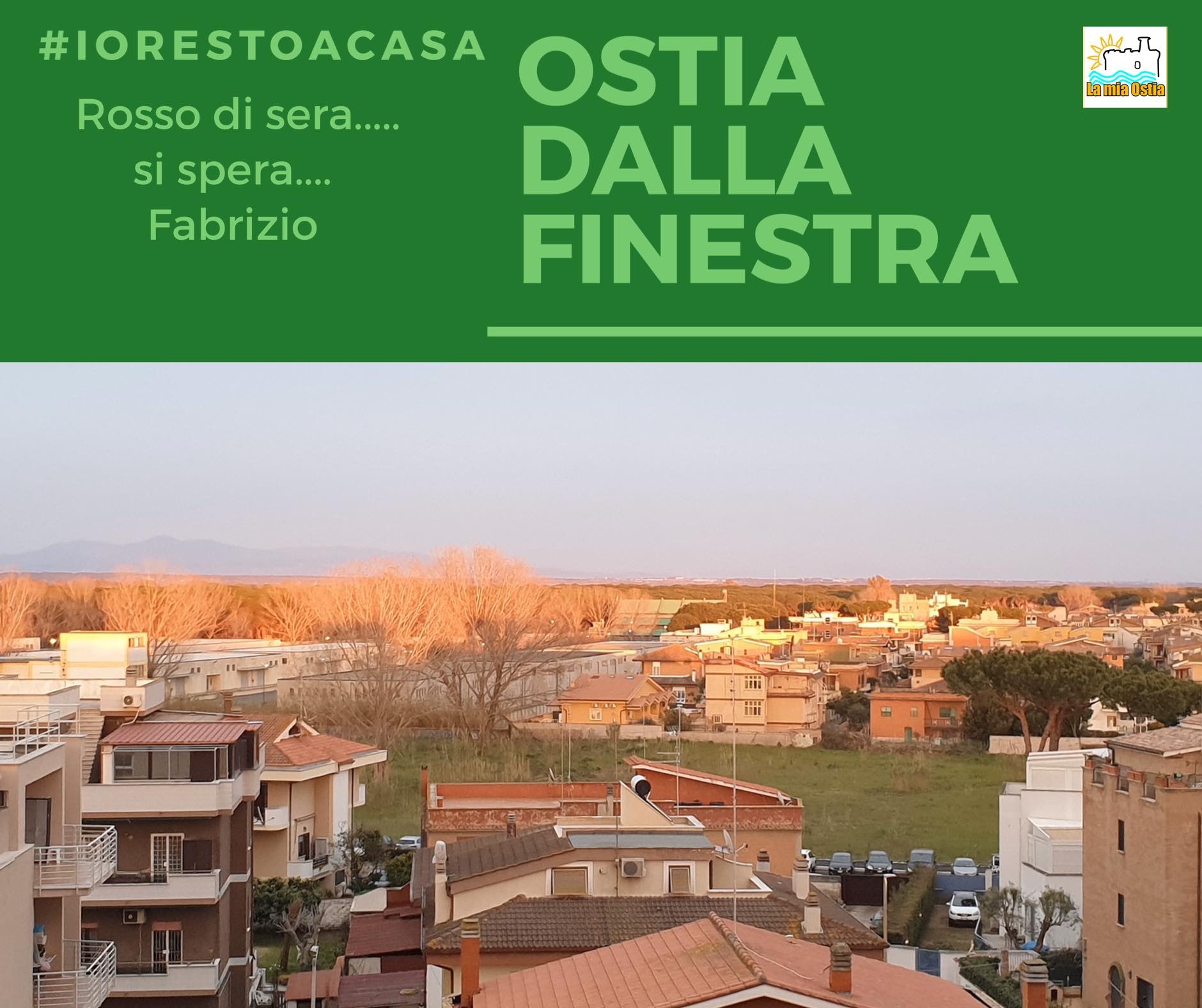 Ostia dalla finestra: mese di marzo